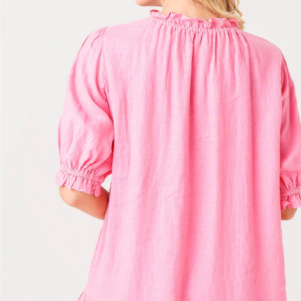 Velvet by Graham & Spencer Bernice Lt Pink Dress. - Picture 8 of 11